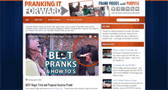 Desktop Screenshot of prankingitforward.com